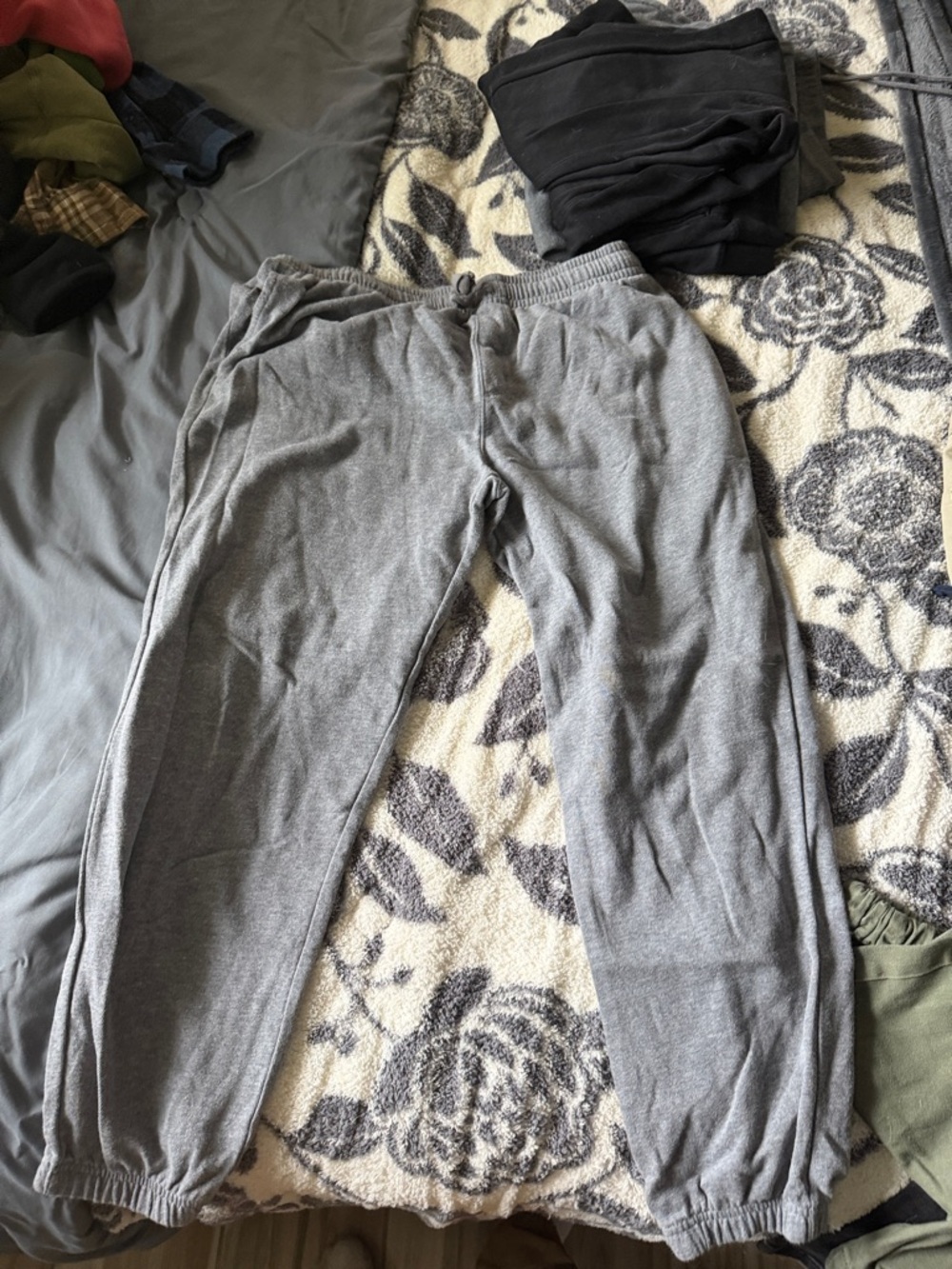 Athletic Works Gray Women's Jogger Sweatpants